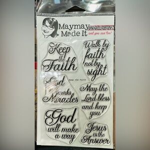 Inspirational Clear Stamps Set